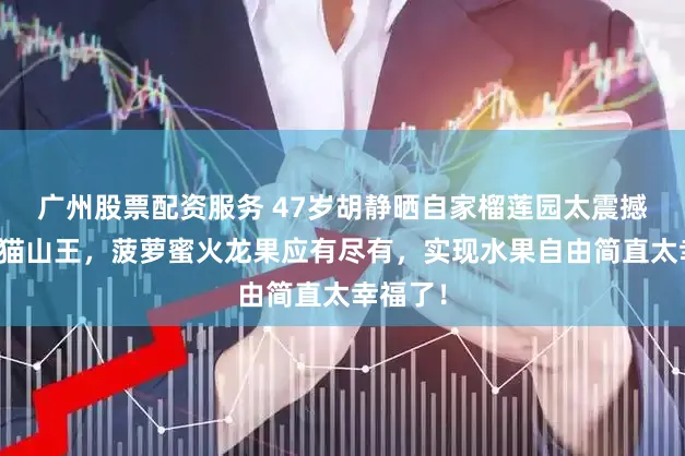 广州股票配资服务 47岁胡静晒自家榴莲园太震撼，满树猫山王，菠萝蜜火龙果应有尽有，实现水果自由简直太幸福了！