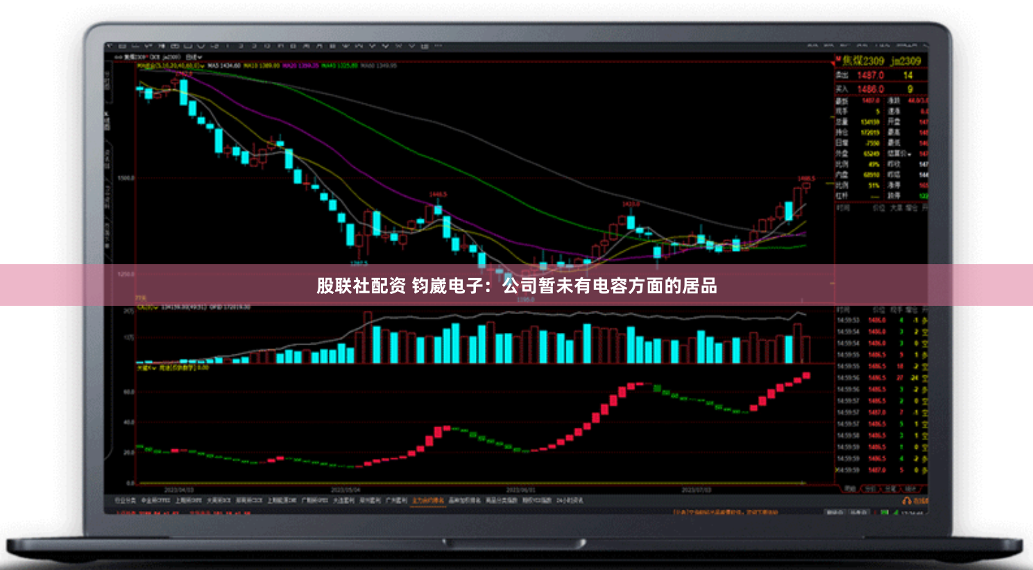 股联社配资 钧崴电子：公司暂未有电容方面的居品