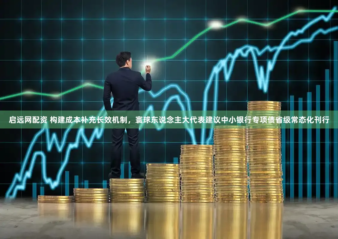 启远网配资 构建成本补充长效机制，寰球东说念主大代表建议中小银行专项债省级常态化刊行