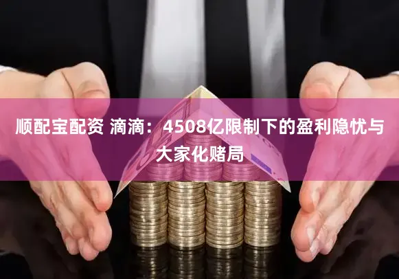 顺配宝配资 滴滴：4508亿限制下的盈利隐忧与大家化赌局