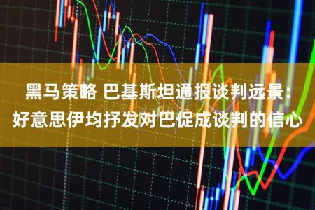 黑马策略 巴基斯坦通报谈判远景:好意思伊均抒发对巴促成谈判的信心