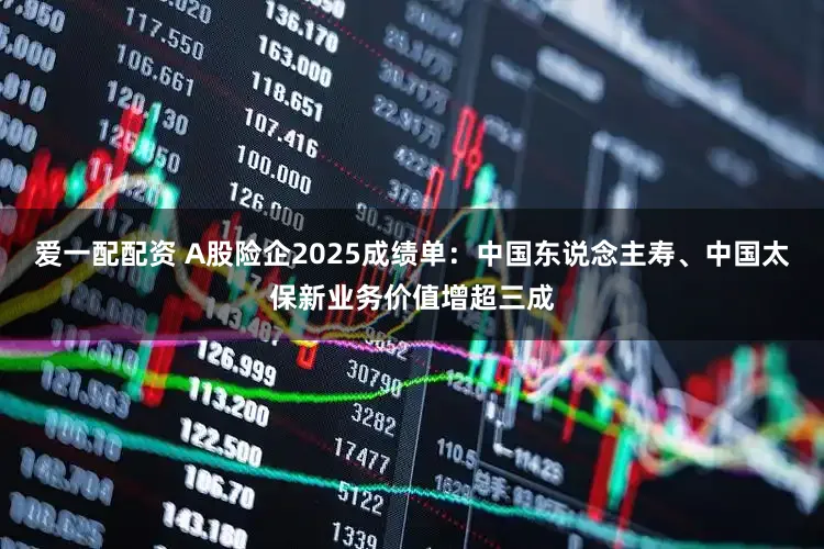 爱一配配资 A股险企2025成绩单：中国东说念主寿、中国太保新业务价值增超三成